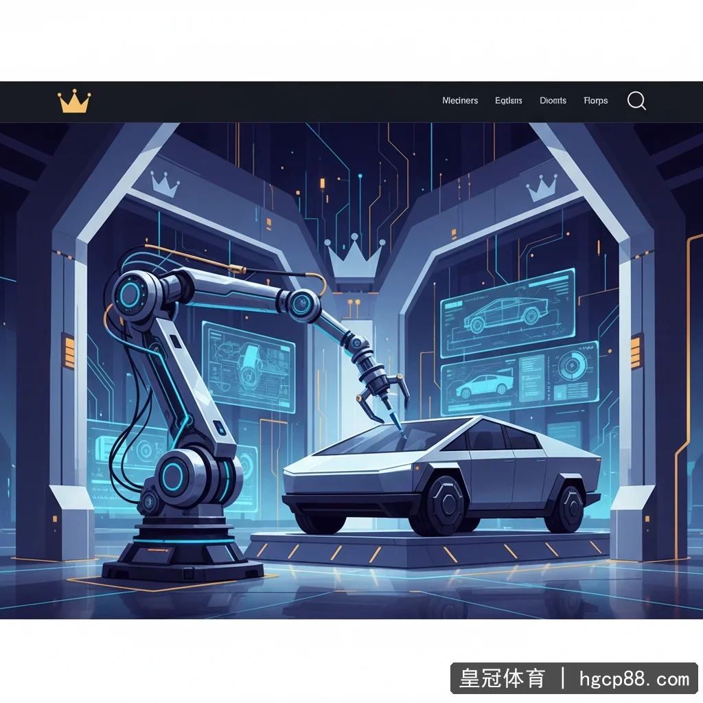 皇冠体育 - 特斯拉推出新型机器人臂：工业制造升级的革命性突破 - 皇冠体 配图1