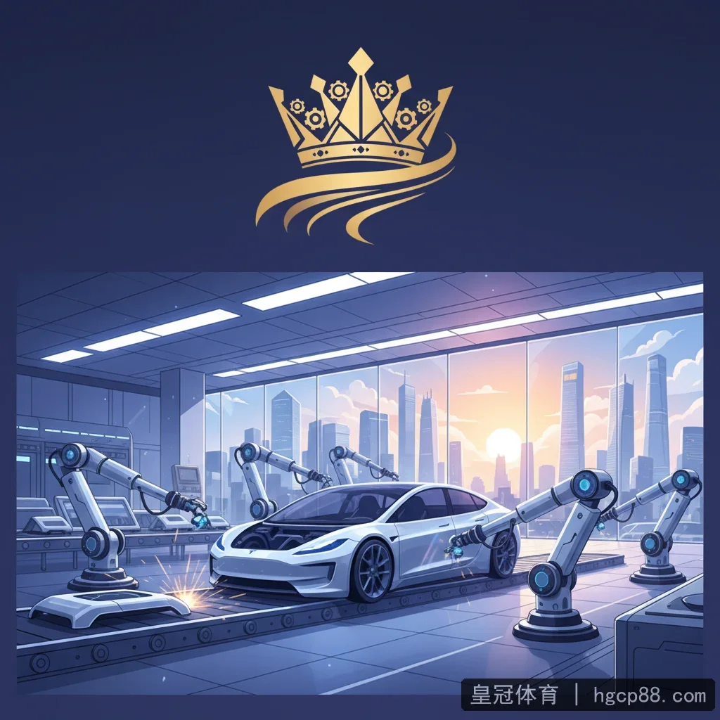 皇冠体育 - 皇冠体育登录 - 特斯拉上海工厂推全新机器人生产线，工业自动 配图1